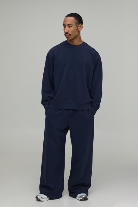 Oversized Premium 480gsm Washed Sweatshirt - Image 4