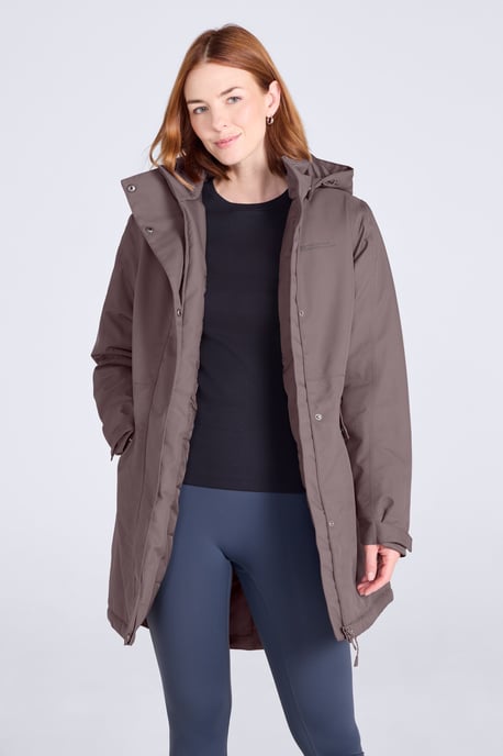 'Rain On' Women's Padded Jacket Waterproof Breathable Hooded Rain Coat - Image 3