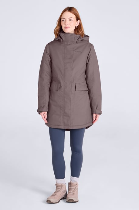 'Rain On' Women's Padded Jacket Waterproof Breathable Hooded Rain Coat - Image 4