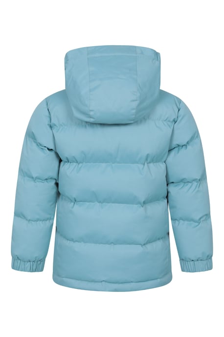 'Snow II' Kids Padded Jacket with Two Side Pockets Ripstop Fabric Water Resistant Coat - Image 4