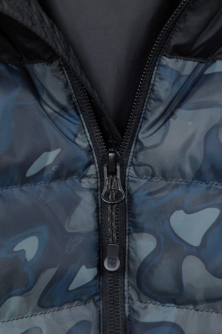 'Seasons' Men's Printed Padded Jacket Water Resistant Winter Coat - Image 5