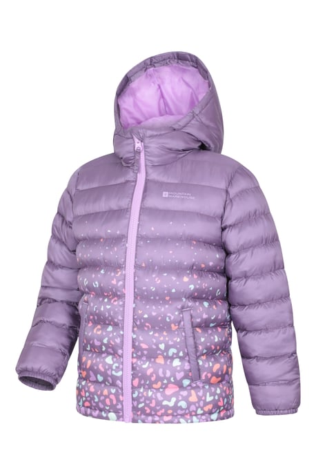 'Printed Seasons' Kids Padded Jacket Water Resistant Cosy Winter Coat - Image 2