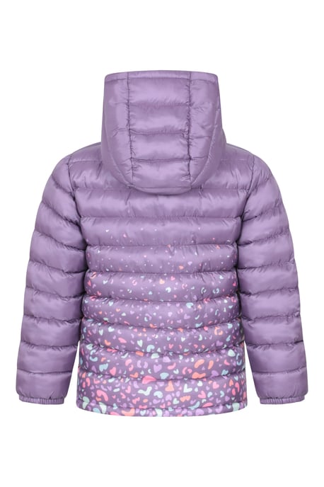 'Printed Seasons' Kids Padded Jacket Water Resistant Cosy Winter Coat - Image 3