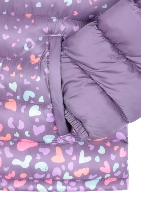 'Printed Seasons' Kids Padded Jacket Water Resistant Cosy Winter Coat - Image 5