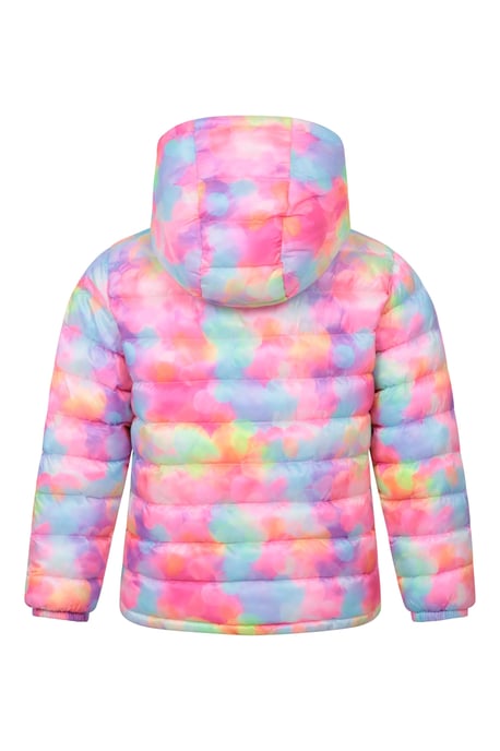 'Seasons' Kids Padded Jacket with Side Pockets Fur Lined Water Resistant School Coat - Image 3
