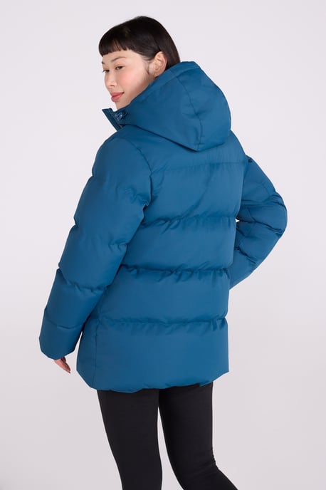 'Snow' Women's Padded Jacket Water Resistant Full Zip Warm Cosy Coat - Image 4
