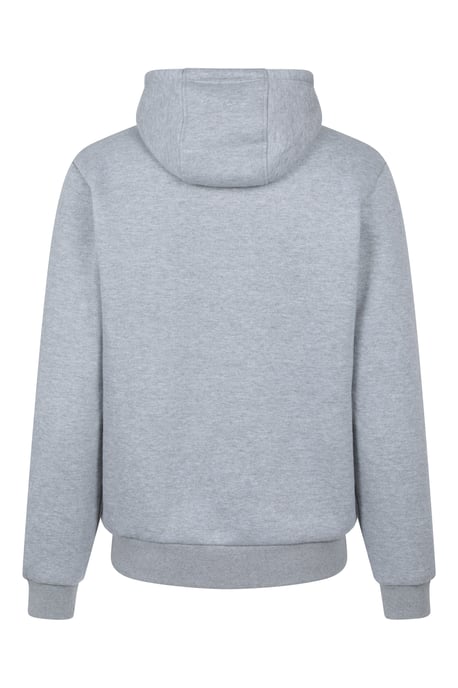 'Dalton' Men's Hoodie with Zip Closure Borg Lined Casual Cosy Jumper - Image 3