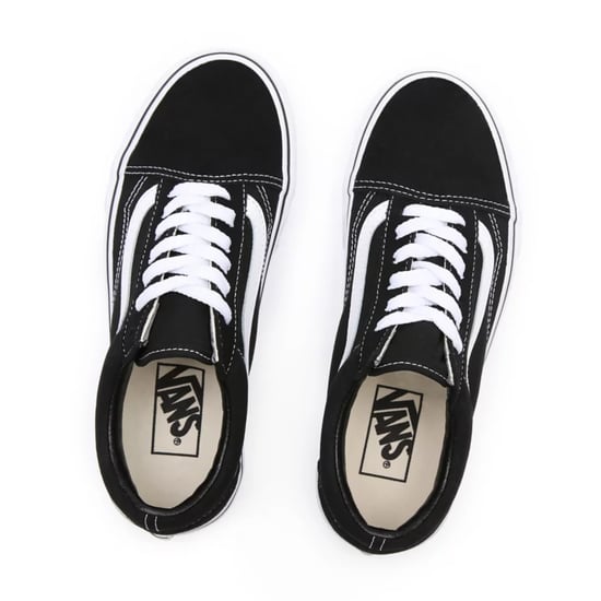 VANS Platform Old Skool Shoes Black/White - Image 4