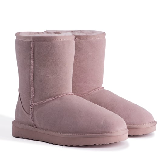 Aus Wooli "Bronte" Australia Mid Calf Zip, Lichtroze - Image 6