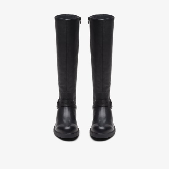 Hearth Rae Black Leather Boots - Image 6