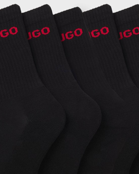HUGO 6-Pack Kwartsokken, Veelkleurig - Image 2