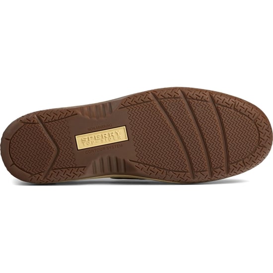 Sperry Billfish 3-Eye Leather Men's Dark Tan Boat Shoes - Image 3