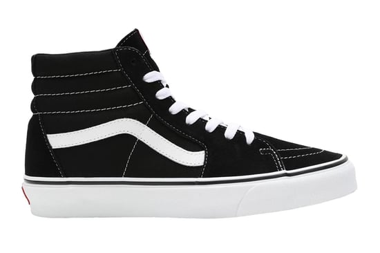 Mens Vans SK8 Hi Trainers - (Black / White) - Image 1