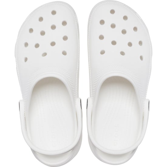 Crocs Classic Platform Thermoplastic Women's White Clogs - Image 5