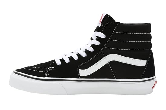 Mens Vans SK8 Hi Trainers - (Black / White) - Image 3