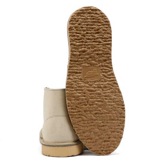 Red Wing Weekender Chukka Leather Men's White Sand Mohave Boots - Image 4