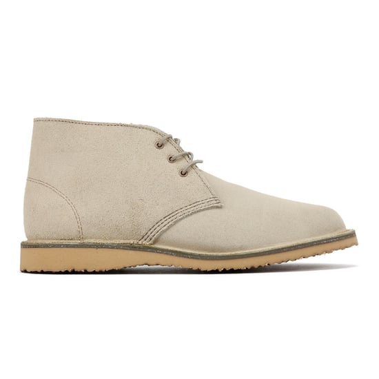 Red Wing Weekender Chukka Leather Men's White Sand Mohave Boots - Image 5