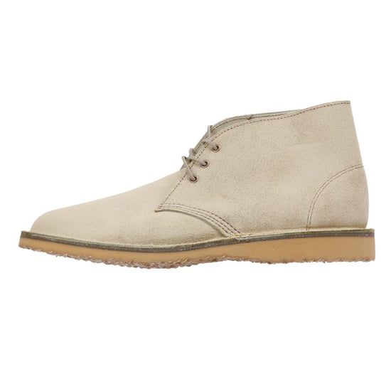 Red Wing Weekender Chukka Leather Men's White Sand Mohave Boots - Image 6