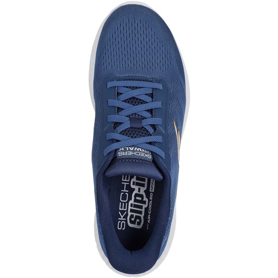 Skechers GO WALK NOW Payton Textil Herrskor Navy - Image 3