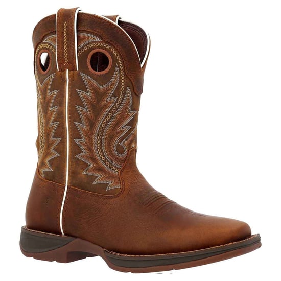 Durango Rebel Leather Men's Saddle Brown Boots - Image 1