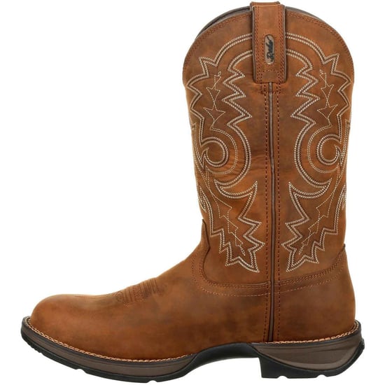 Durango Rebel Leather Men's Coyote Brown Boots - Image 6