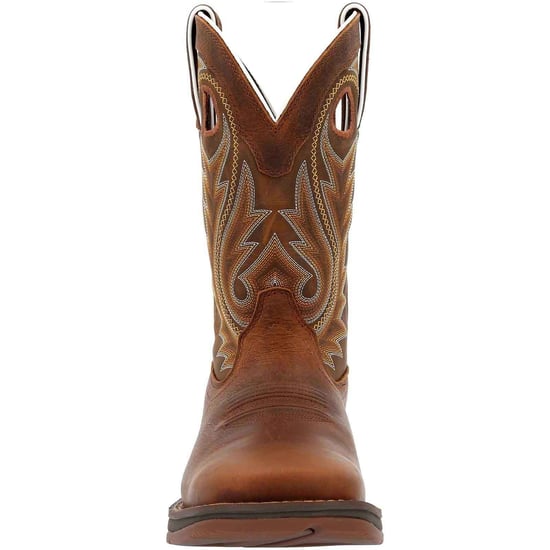 Durango Rebel Leather Men's Saddle Brown Boots - Image 3