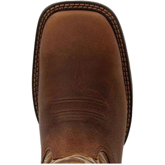 Durango Rebel Leather Men's Saddle Brown Boots - Image 5