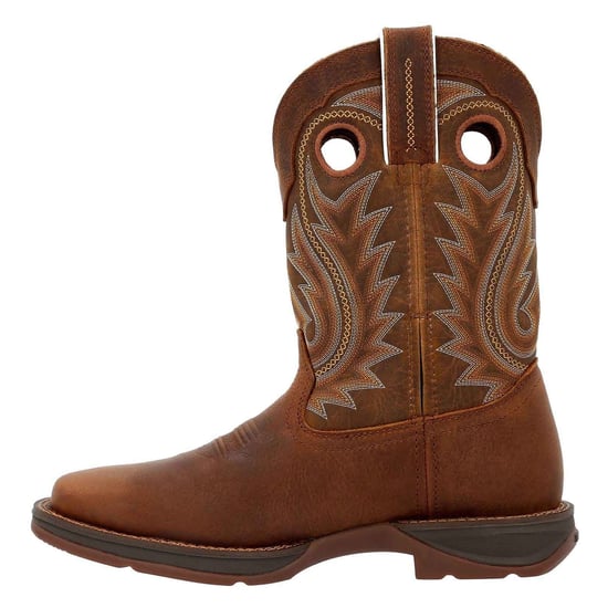 Durango Rebel Leather Men's Saddle Brown Boots - Image 6