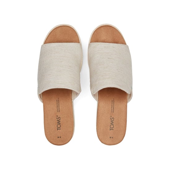 TOMS Diana Muilezeltjes Dames Natuurlijke Wedges - Image 4