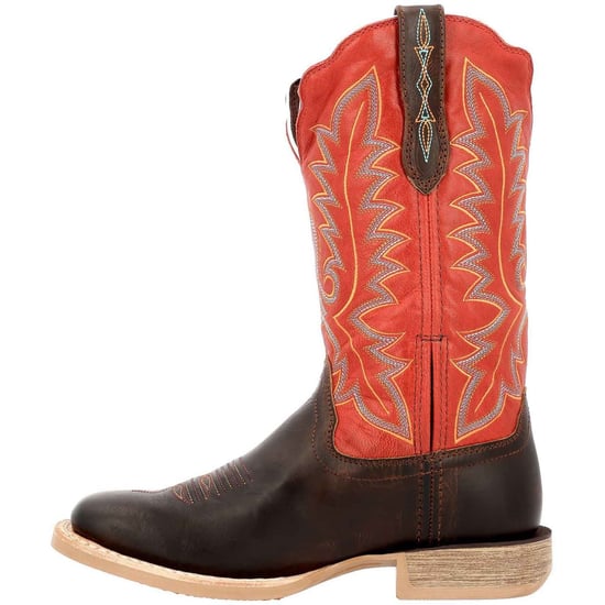 Durango Lady Rebel Pro Leather Women's Hickory/Chili Pepper Boots - Image 6