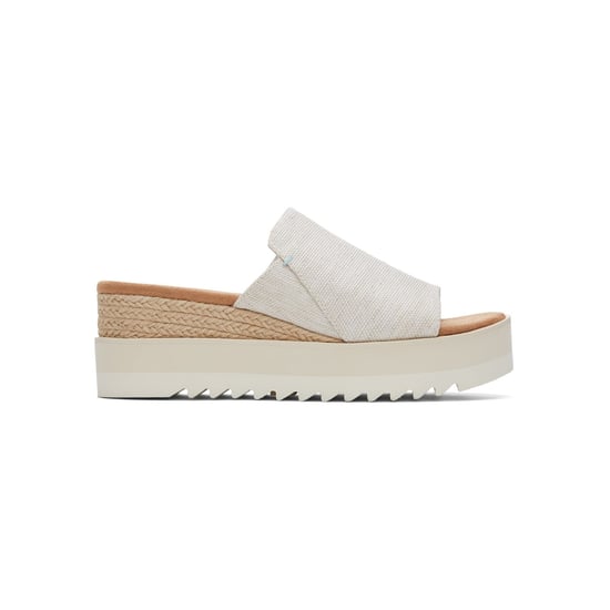 TOMS Diana Muilezeltjes Dames Natuurlijke Wedges - Image 5