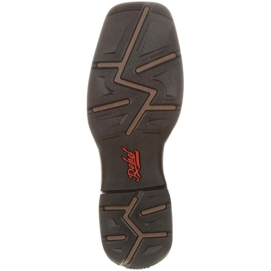 Durango Rebel Leather Men's Saddlehorn/Clover Boots - Image 4