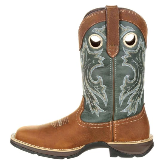 Durango Rebel Leather Men's Saddlehorn/Clover Boots - Image 6