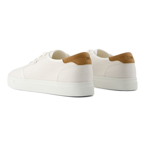 TOMS Carlo 2.0 Textiel Heren Witte Sneakers - Image 2