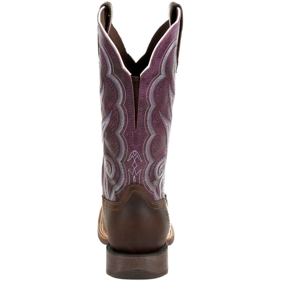 Durango Lady Rebel Pro Leather Women's Oilded Brown/Plum Boots - Image 2