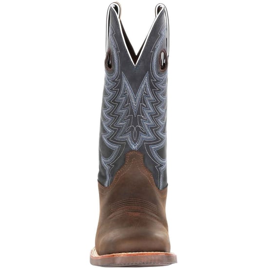 Durango Rebel Pro Leren Herenschoenen Belgische Bruin/Denim Blauw Boots - Image 3