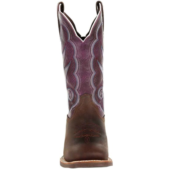 Durango Lady Rebel Pro Leather Women's Oilded Brown/Plum Boots - Image 3
