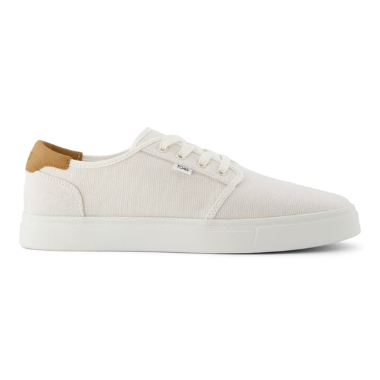 TOMS Carlo 2.0 Textiel Heren Witte Sneakers - Image 5