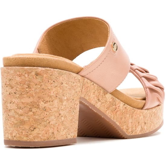 Hush Puppies Poppy Leren Dames Cafe Creme Sandalen - Image 2