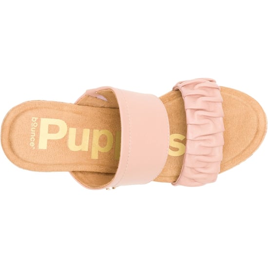 Hush Puppies Poppy Leren Dames Cafe Creme Sandalen - Image 4