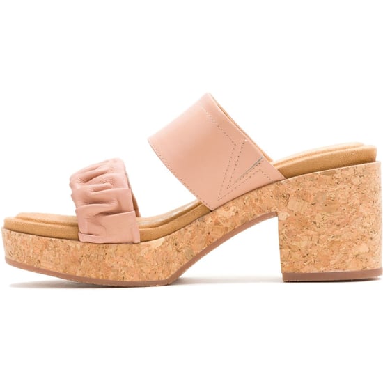 Hush Puppies Poppy Leren Dames Cafe Creme Sandalen - Image 5