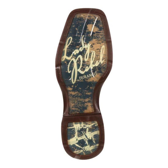 Durango Lady Rebel Leather Women's Nicotine/Brown Boots - Image 3