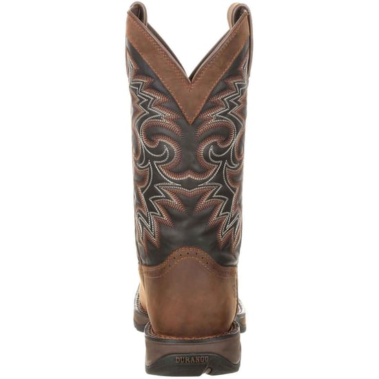 Durango Rebel Leather Men's Chocolate/Midnight Boots - Image 2
