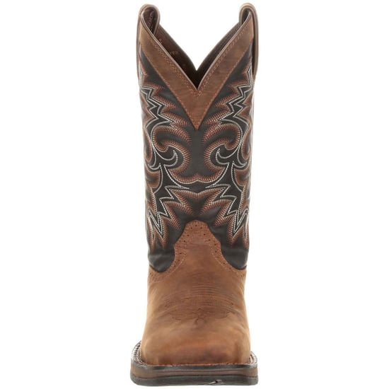 Durango Rebel Leather Men's Chocolate/Midnight Boots - Image 3