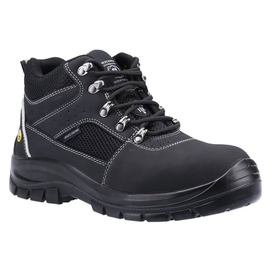 Skechers Herr Trophus Letic Minne Skum Läder Säkerhetsskor - Image 5