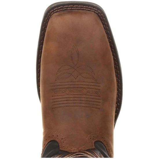 Durango Rebel Leather Men's Chocolate/Midnight Boots - Image 5