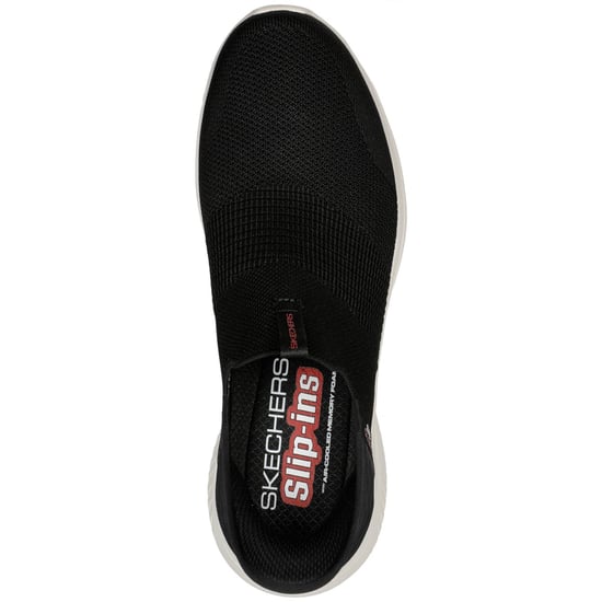 Skechers Ultra Flex 3.0 Smooth Step Polyester Heren Zwarte Sneakers - Image 3