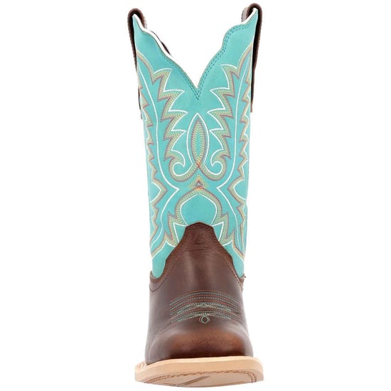 Durango Lady Rebel Pro Leather Women's Bay Brown/Arctic Blue Boots - Image 3