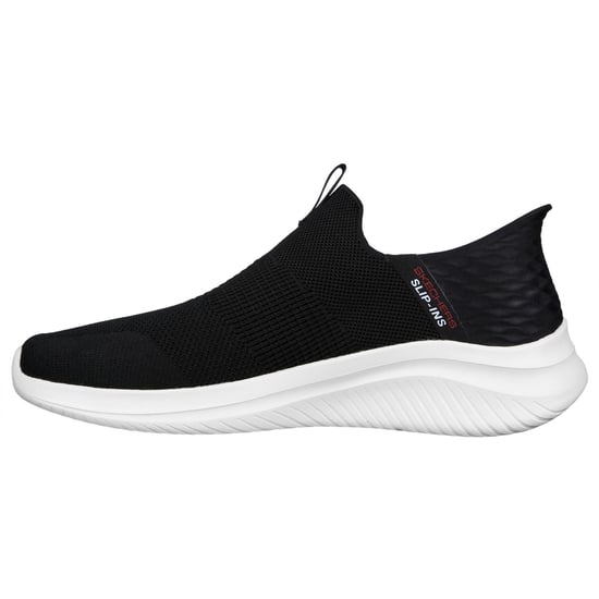 Skechers Ultra Flex 3.0 Smooth Step Polyester Heren Zwarte Sneakers - Image 4