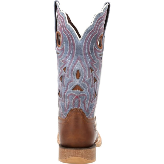 Durango Lady Rebel Pro Leather Women's Golden Brown/Periwinkle Boots - Image 2